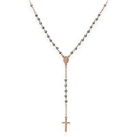 Collana Amen Donna Rosari in Argento Cristallo CRORP4 - CRORP4